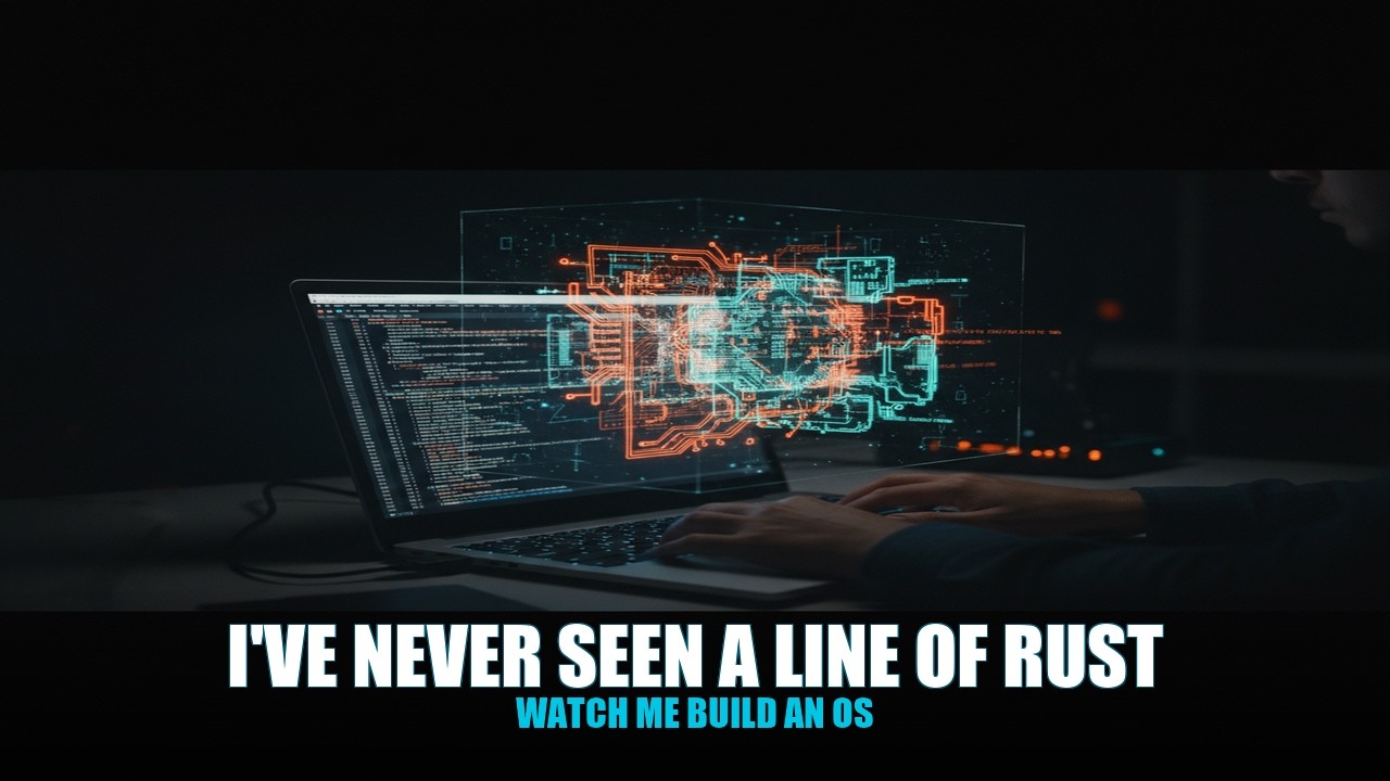 I've Never Seen a Line of Rust  Watch Me Build an OS