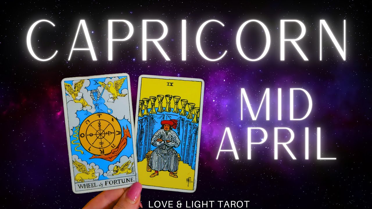 Козерог♑️ Середина апреля✨️ Ваши обстоятельства наконец-то меняются! Полоса удачи!