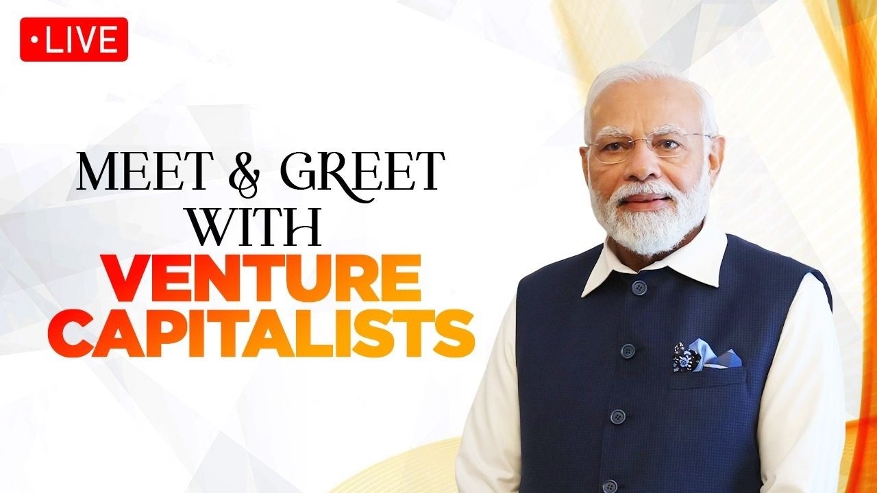 LIVE: PM Modi interacts with venture capitalists in France