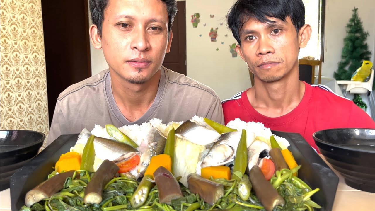 SINIGANG NA BANGUS feat MAKULAY NA GULAY😁
