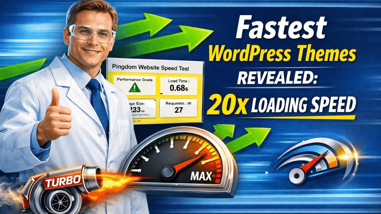 Fastest & Most Lightweight WordPress Theme 2026 (Finally Revealed!)