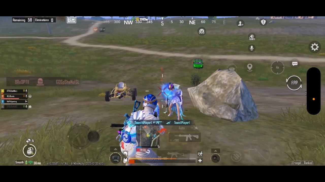 GRINDING IMPROVING WITH 👀TEAM FOR BGIS 2026 🔥|| IPHONE 15 PRO 110 FPS💀 || OMEMARU 🗿