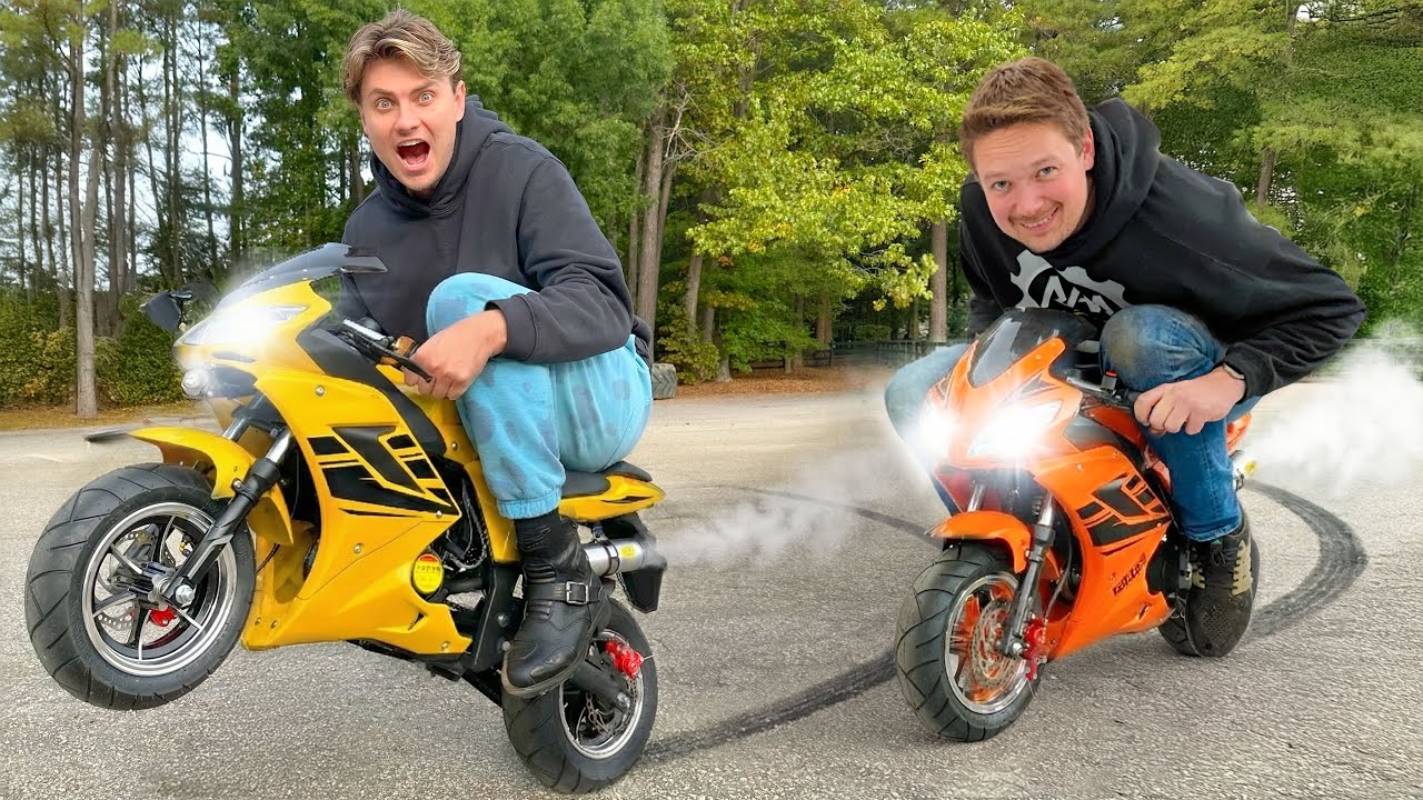 We Raced Mini Motorcycles from TikTok Shop