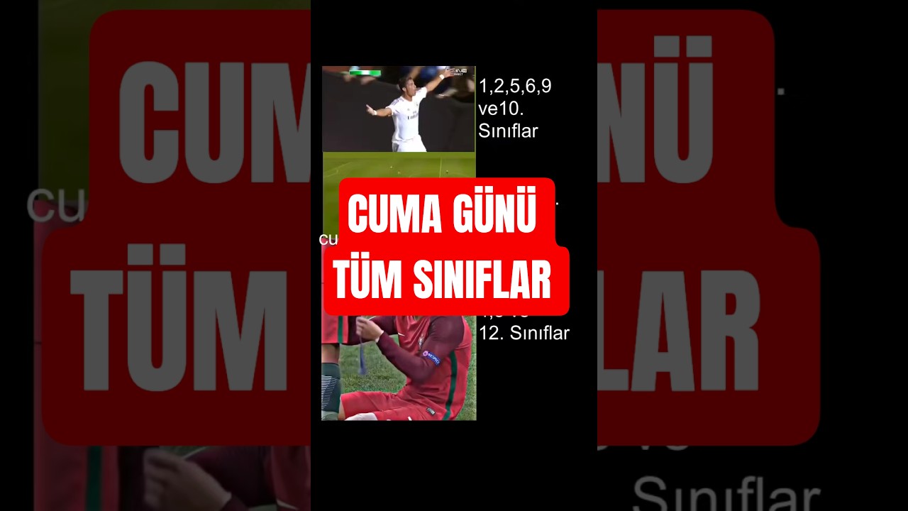 CUMA G&Uuml;N&Uuml; T&Uuml;M SINIFLAR #ortaokul #lise #matematik #fenbilimleri #lgs2025tayfa #lgs #t&uuml;rk&ccedil;e