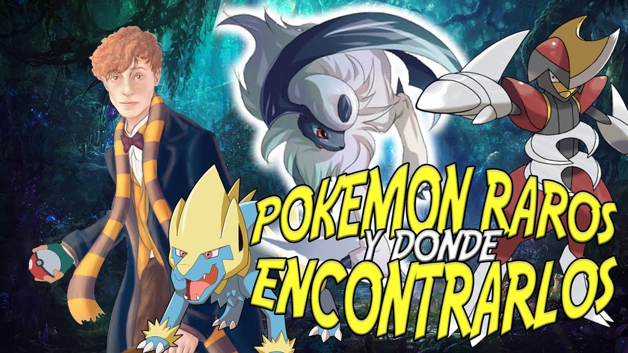 BISHARP, ABSOL Y MANETRIC - POKEMON RAROS Y DONDE ENCONTRARLOS