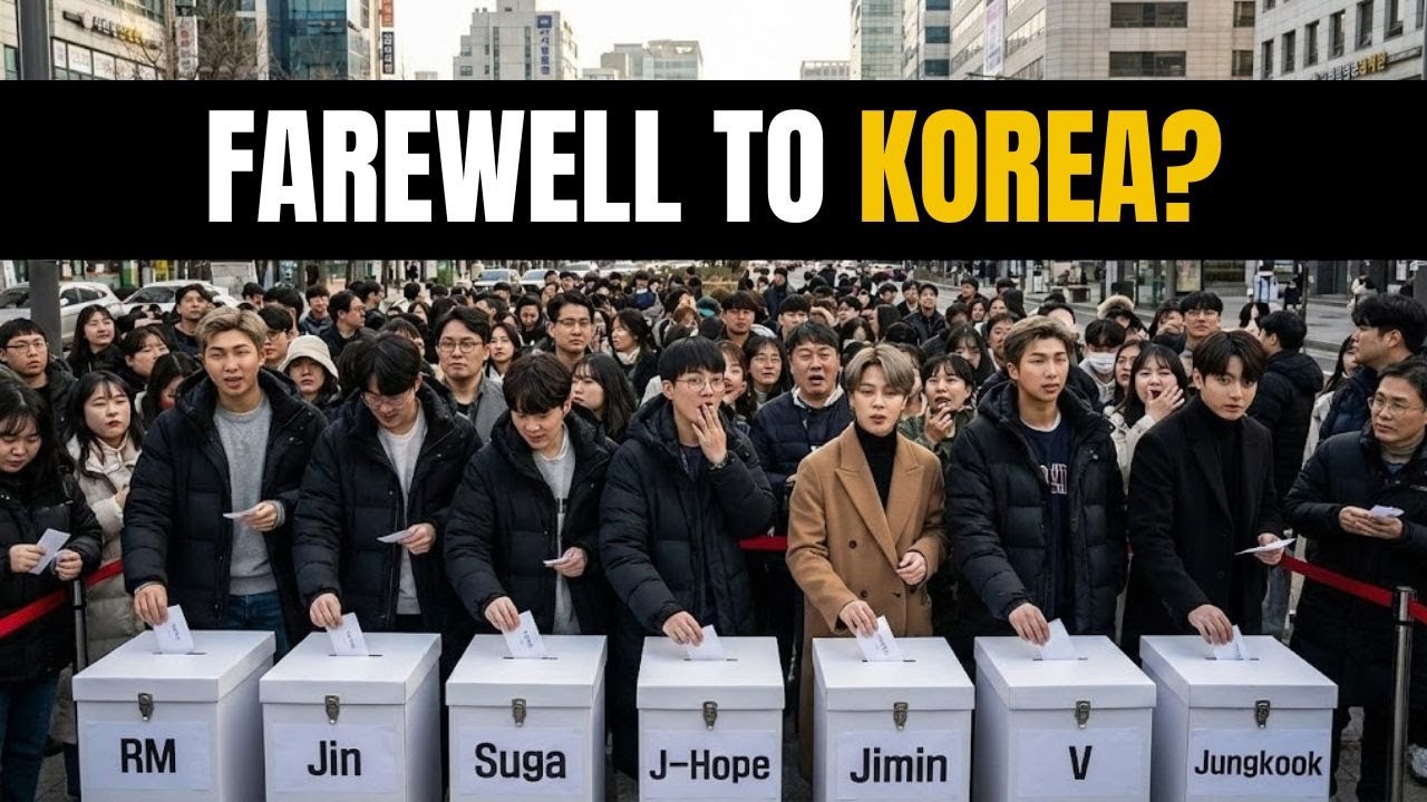 Residents in Seoul vote for BTS members who most want to settle abroad: surprising results!