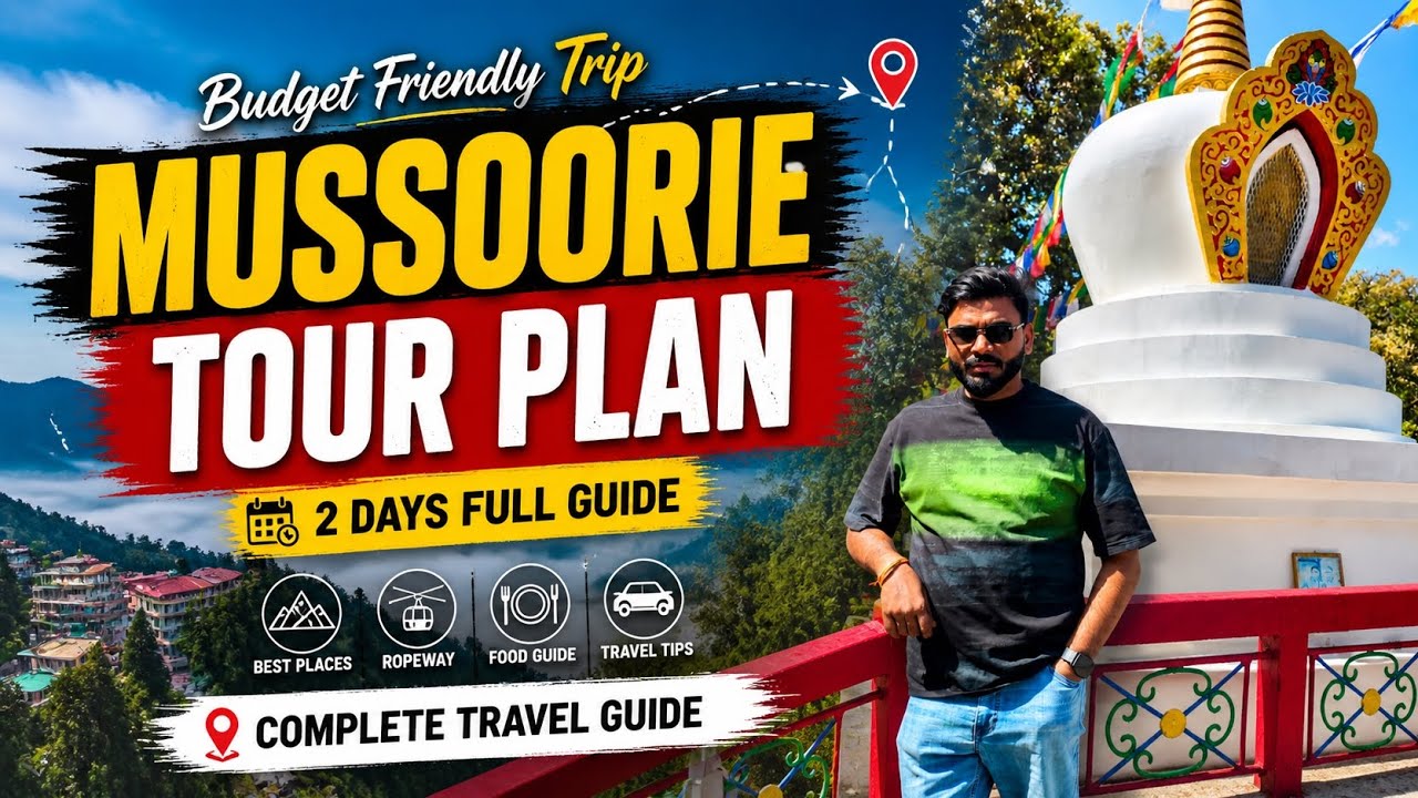 Mussoorie Travel Plan | Under ₹3000? Complete Budget Travel Plan | Mussoorie Hidden Tourist Place