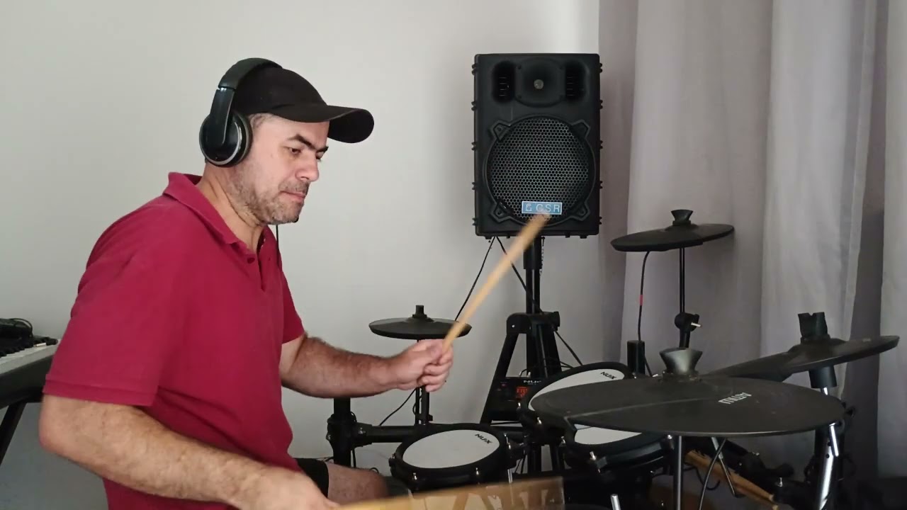 Metal - Nobre Jerusalem Bateria Eletrónica Nux DM210 #drummer @MetalNobre #drumcover #baterista