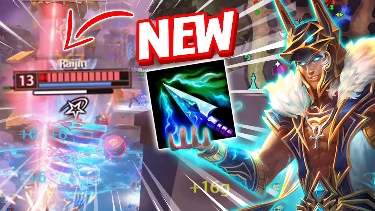 Anubis is now a MID LANE SMITE MONSTER!