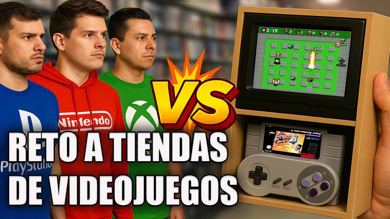 ME INFILTRO EN TIENDAS DE VIDEOJUEGOS Y LOS PONGO A PRUEBA 