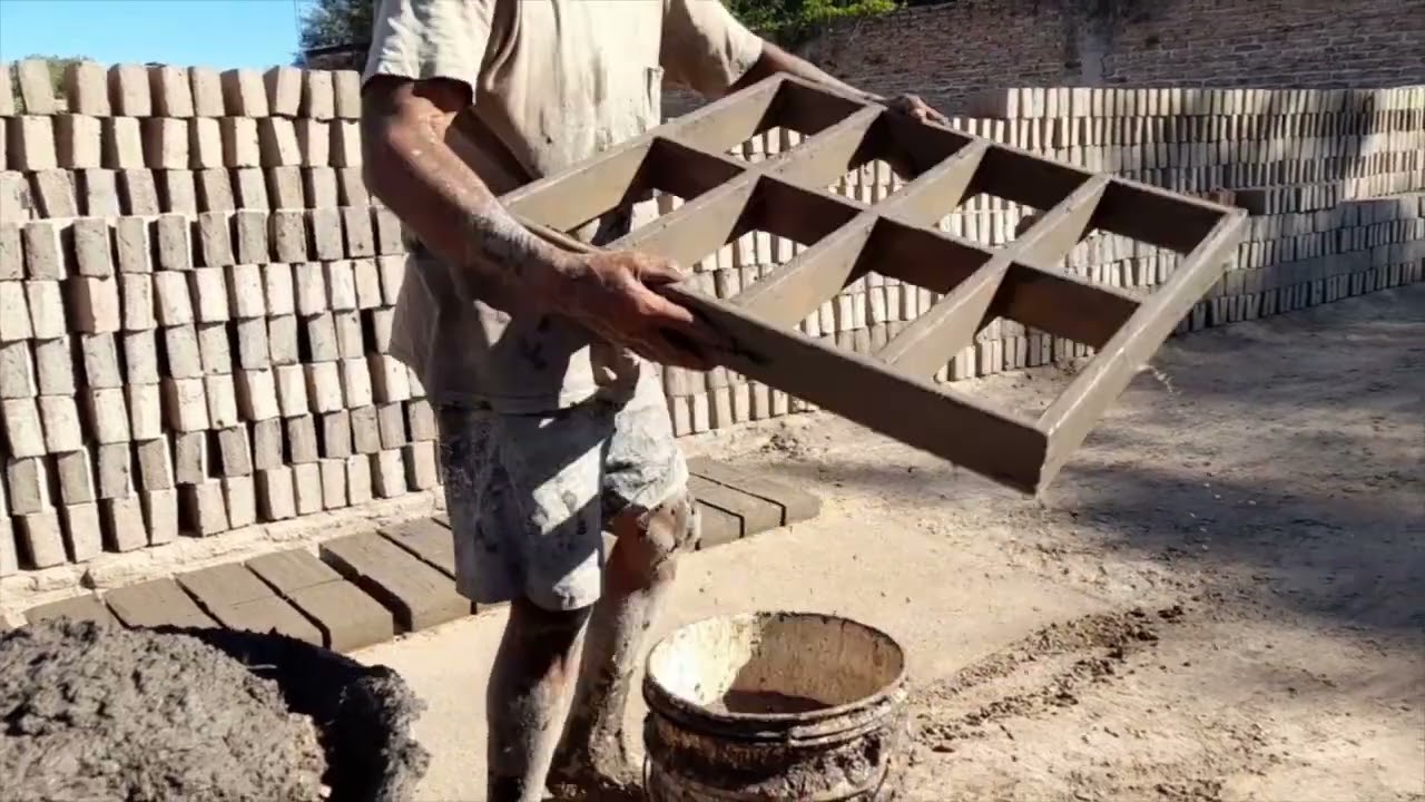 Elaboración Y Quema de Tabique Artesanal