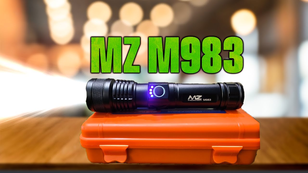 MZ M983 Torch Unboxing || MZ Metal Zoomable Torch