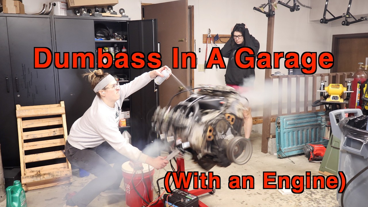 Caylee's Garage Episode 1: Forcing An Engine To Run.