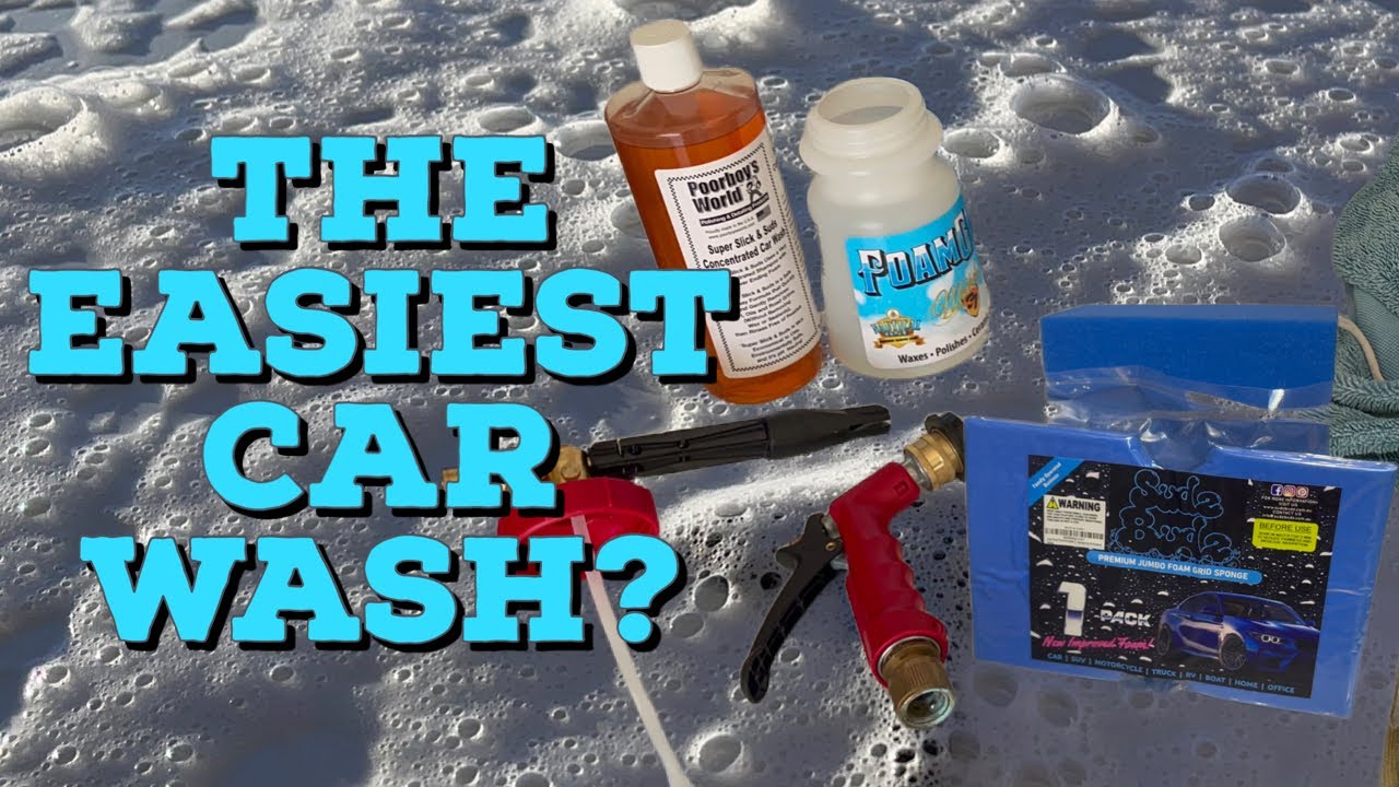 The Easiest Way to Wash Your Car?/ minimalist Approach to Car Washing/ Autoforge.net/ Sudz Budz
