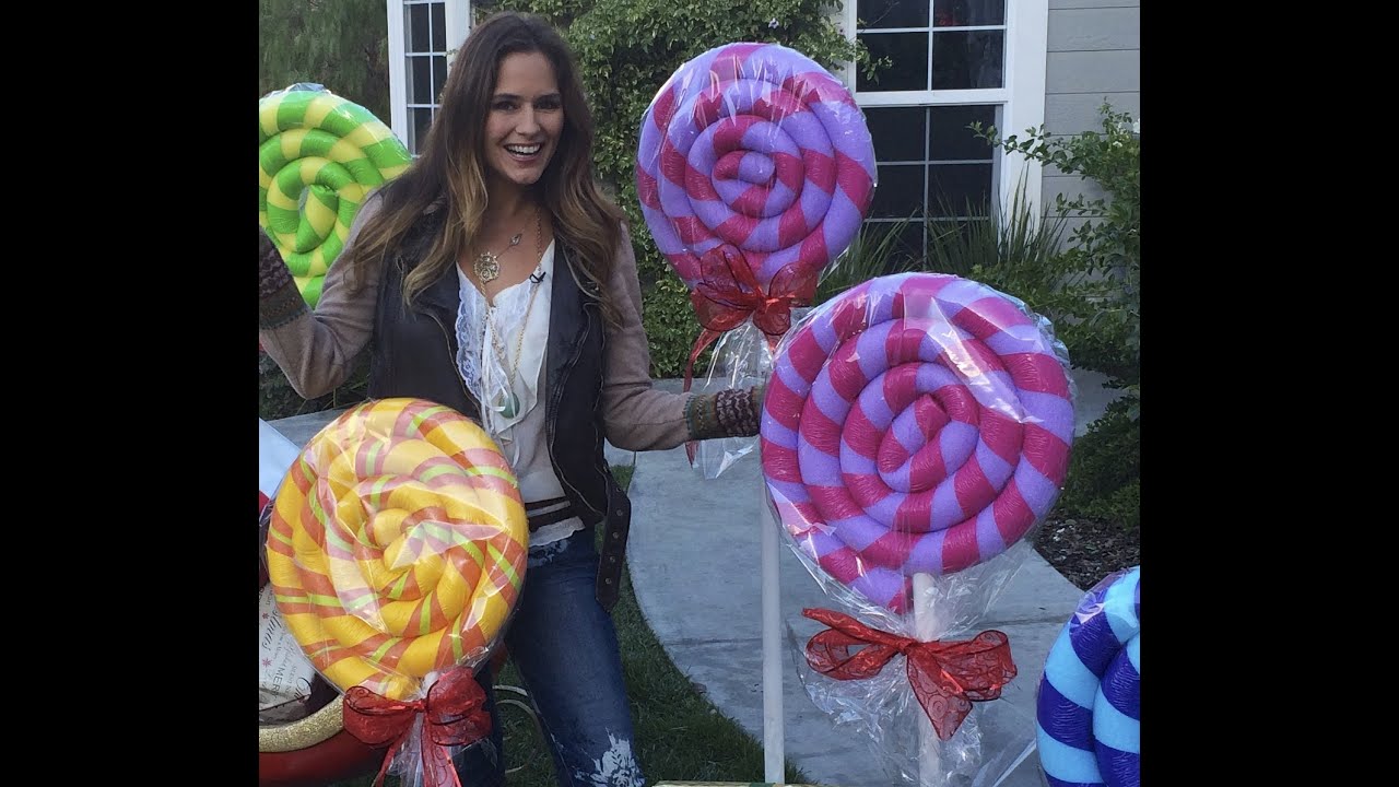 Giant Lollipops DIY