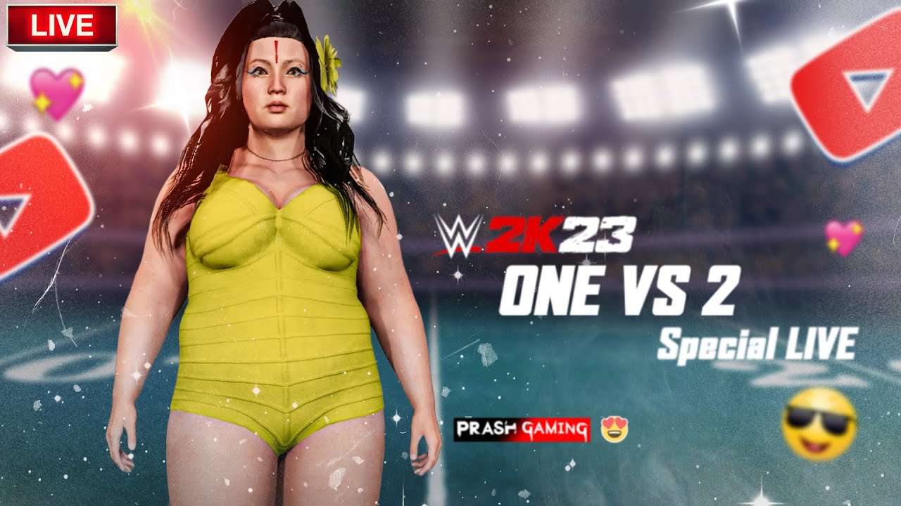 Nirmala Aunty VS Undertaker & Leviathan | RKO VS Spear | WWE 2K23 || Jan 22, 2026
