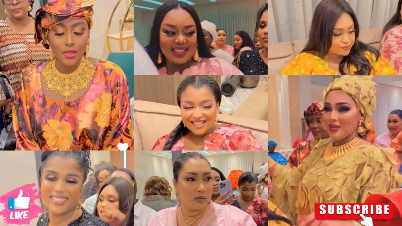 L’élégance de la Délégation de Miss Ndiaye Lors du Mariage De Maman Aziz, très Classe