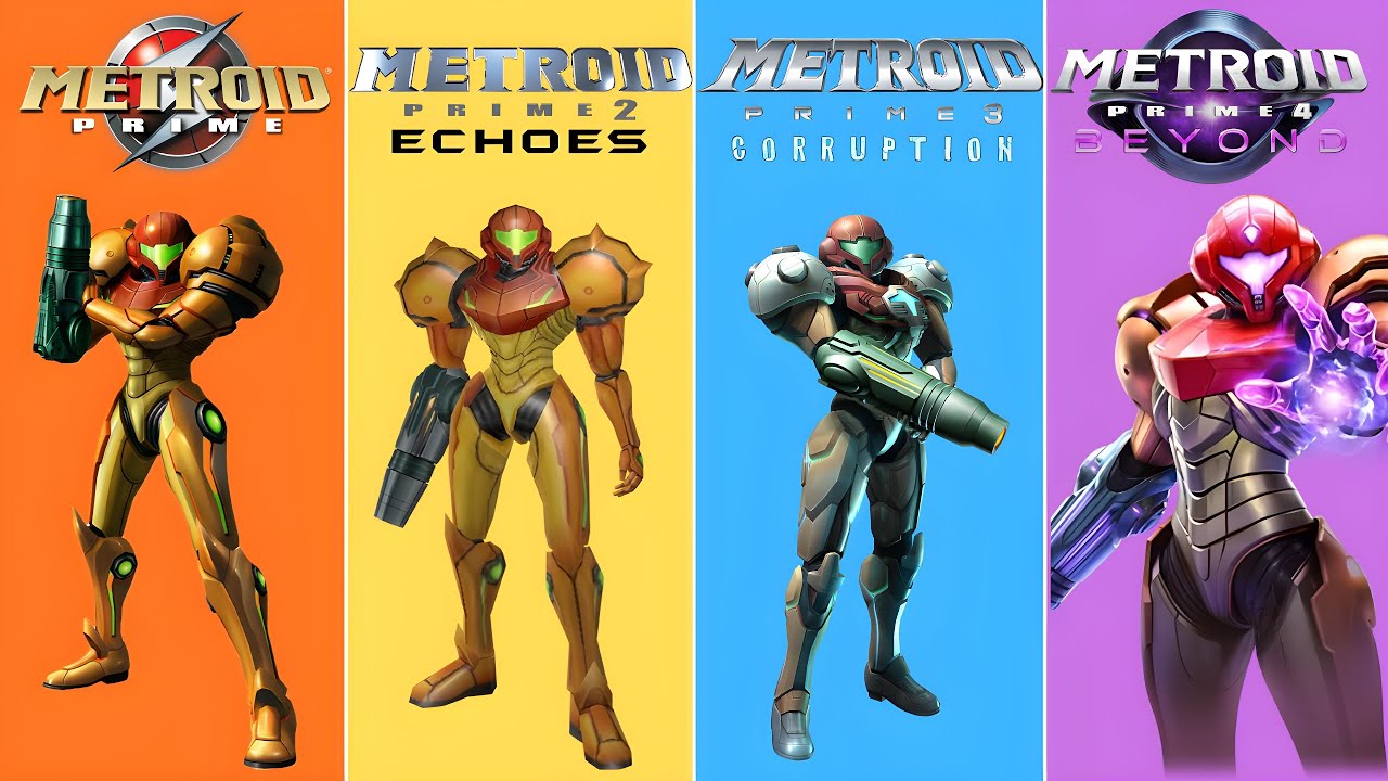 Evolution of Metroid Prime Game Graphics (2002-2025)