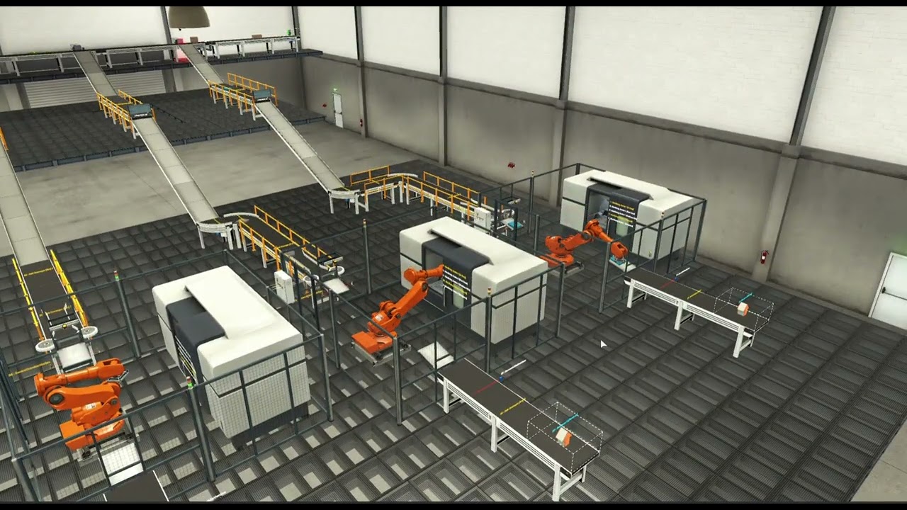 Simulación clasificador cajas