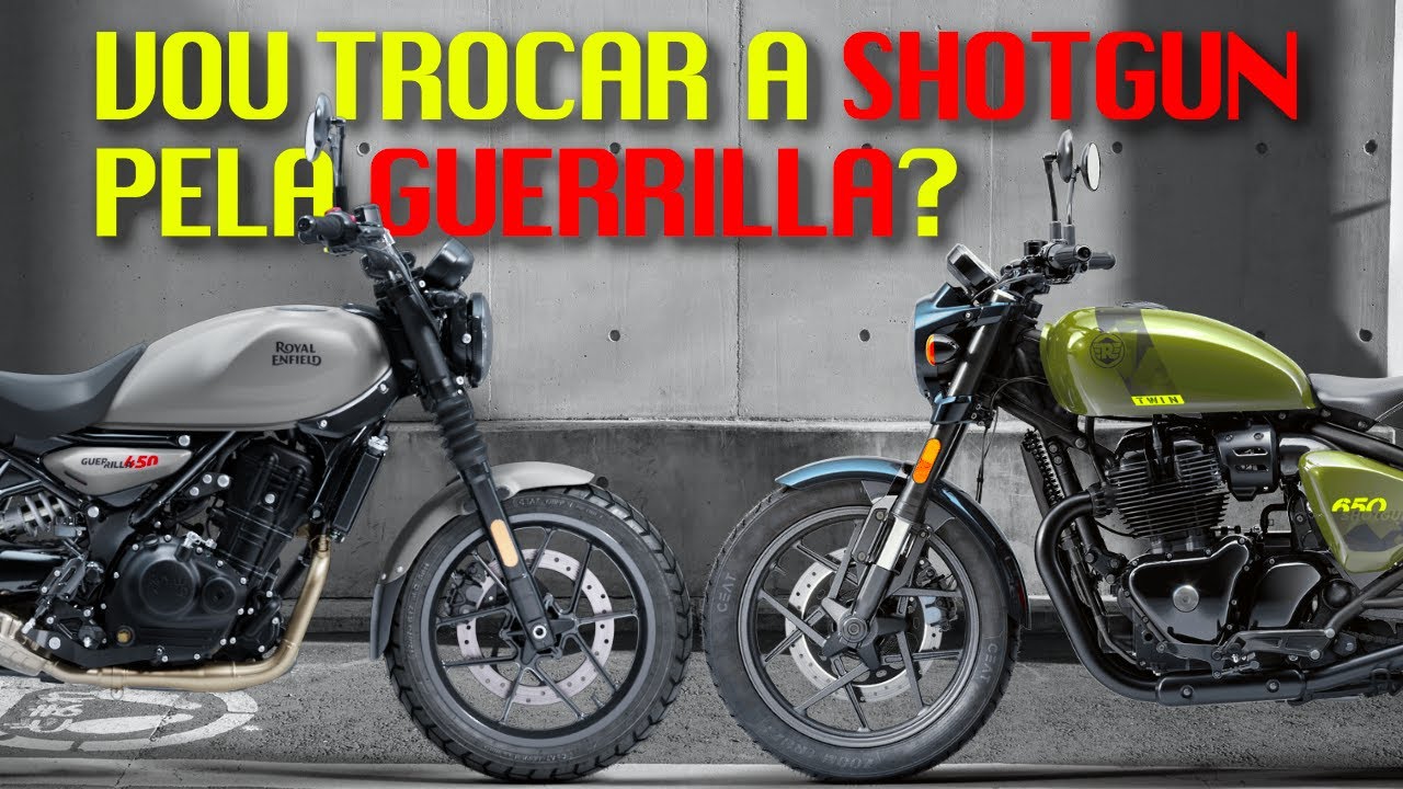 VOU TROCAR A SHOTGUN 650 PELA GUERRILLA 450? 