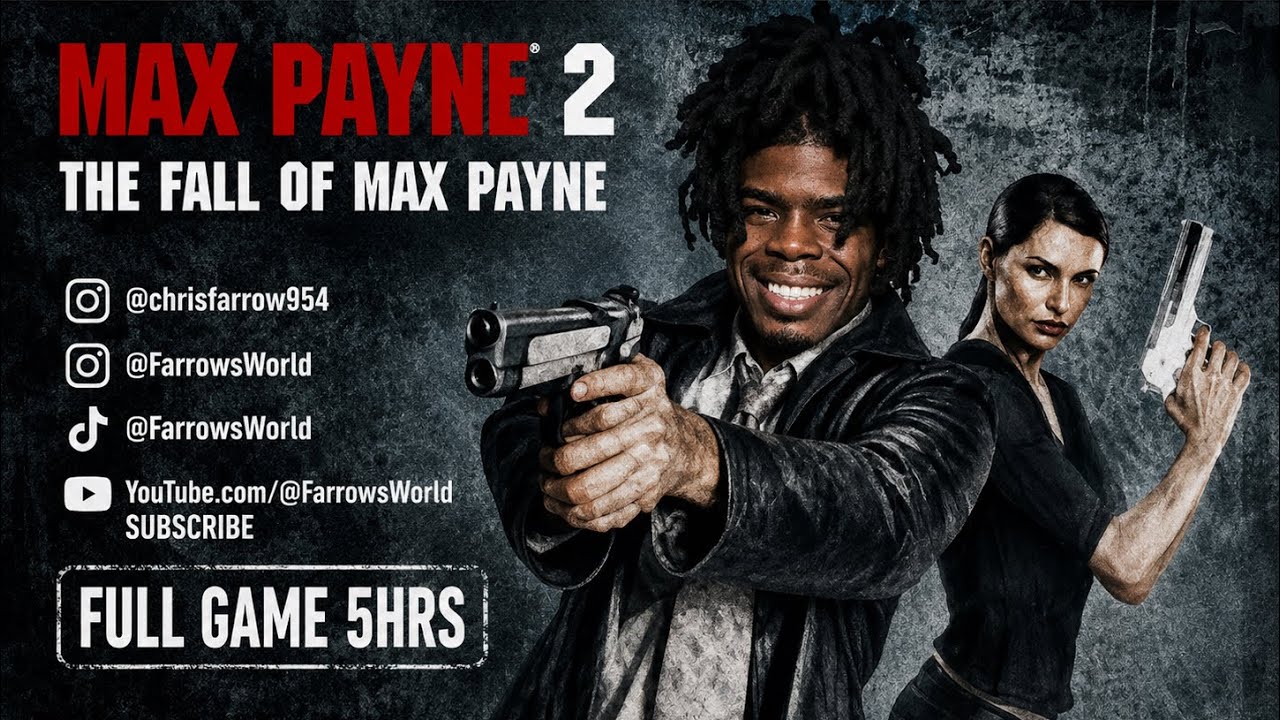 Max Payne 2 LETS PLAY *FULL GAME* - @FarrowsWorld #MaxPayne #MaxPayne2 #gamingvideos #longplay