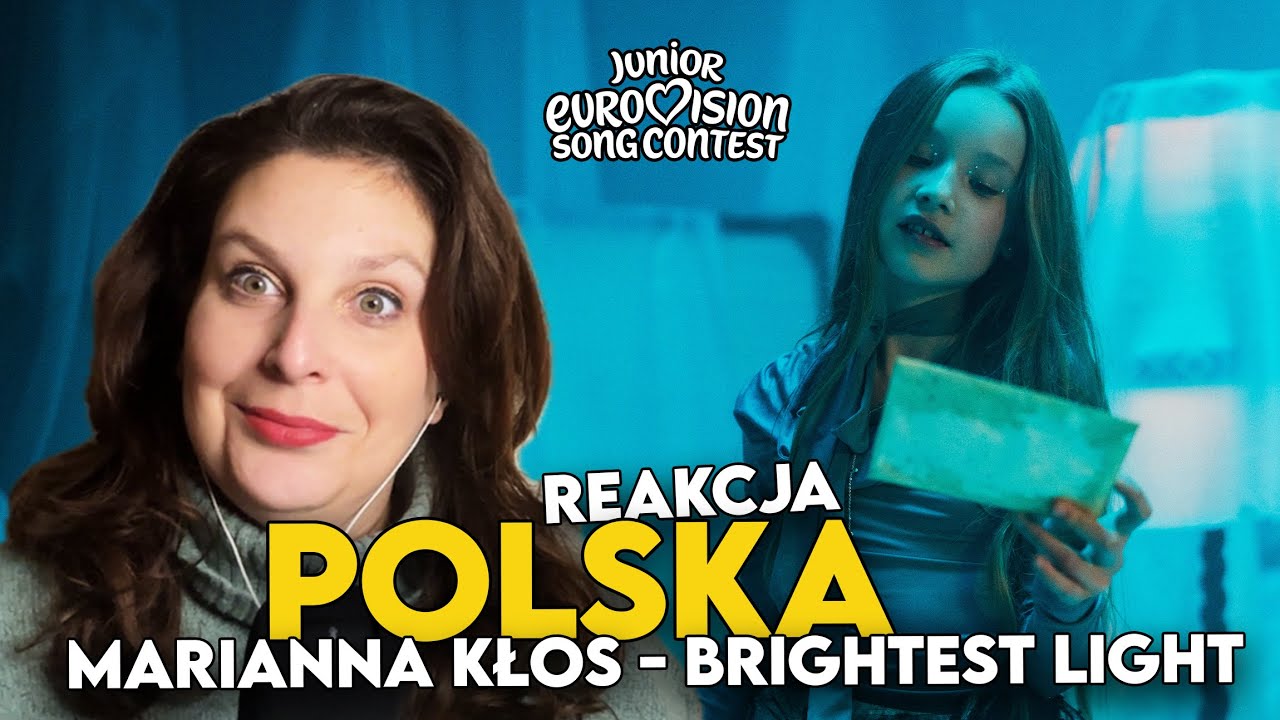 🇵🇱 Marianna Kłos - Brightest Light REAKCJA | Eurowizja Junior 2025 POLSKA | Junior Eurovision 2025 
