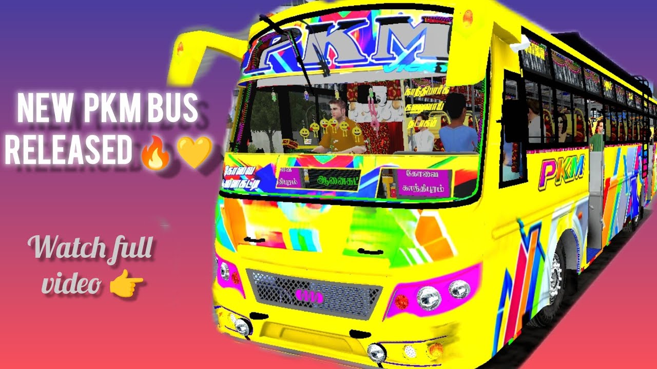 New PKM bus released 🔥💛