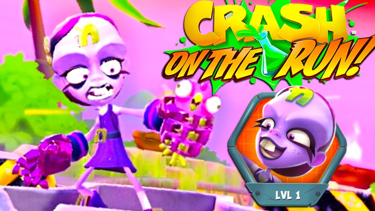 Crash Bandicoot: On the Run! #36 - Oxide Nina Cortex's Gang