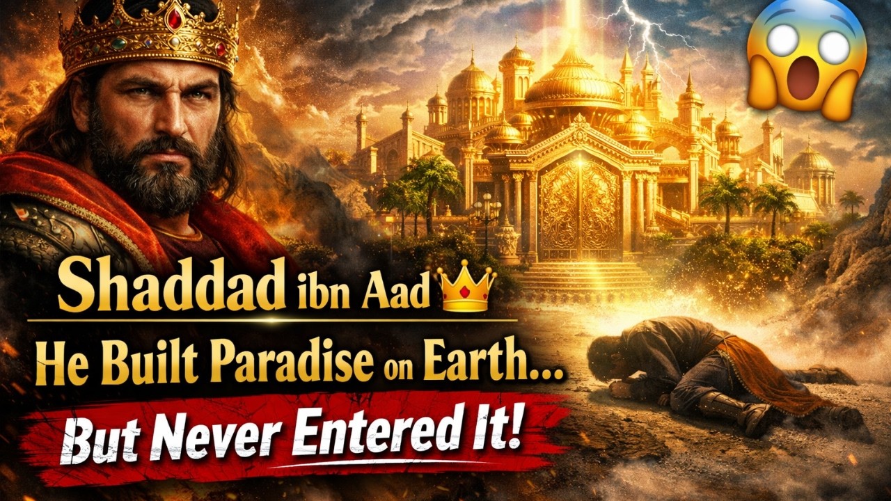 The Man Who Built Paradise on Earth… But Died Before Entering It | The Story of Shaddad