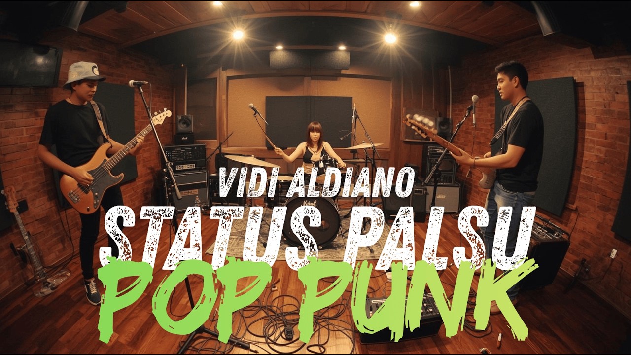 Vidi Aldiano - Status Palsu (COVER POP PUNK)