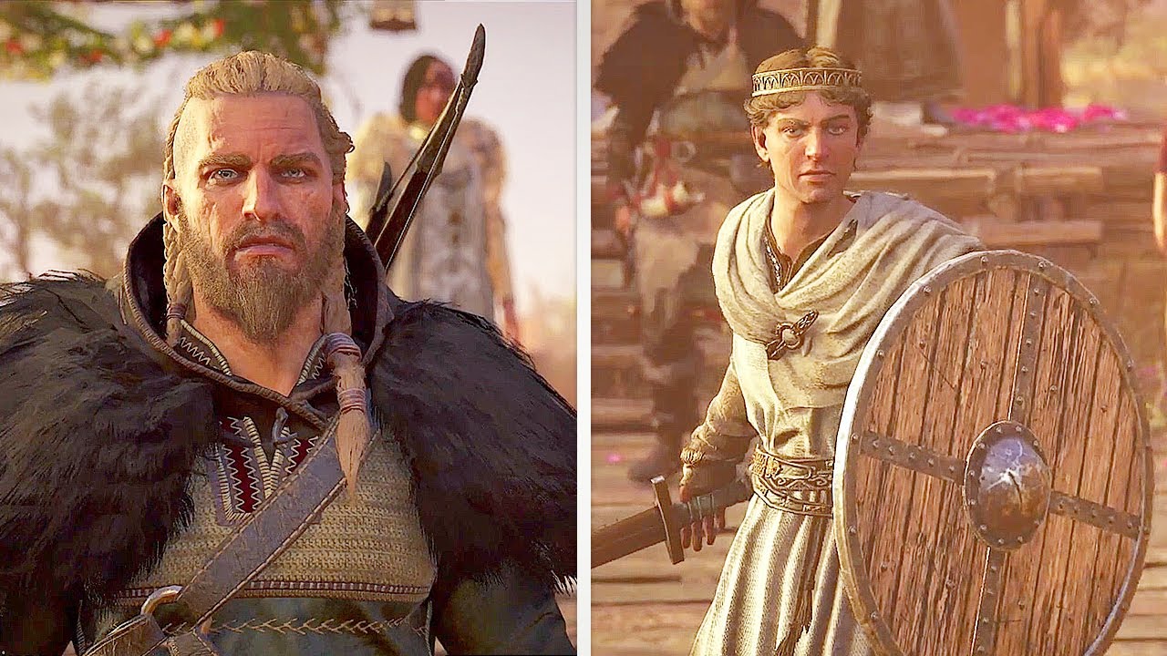 Assassin's Creed: Valhalla - Eivor Fights Rued Vs Lets Oswald Fight Rued (ALL ALL Choices)
