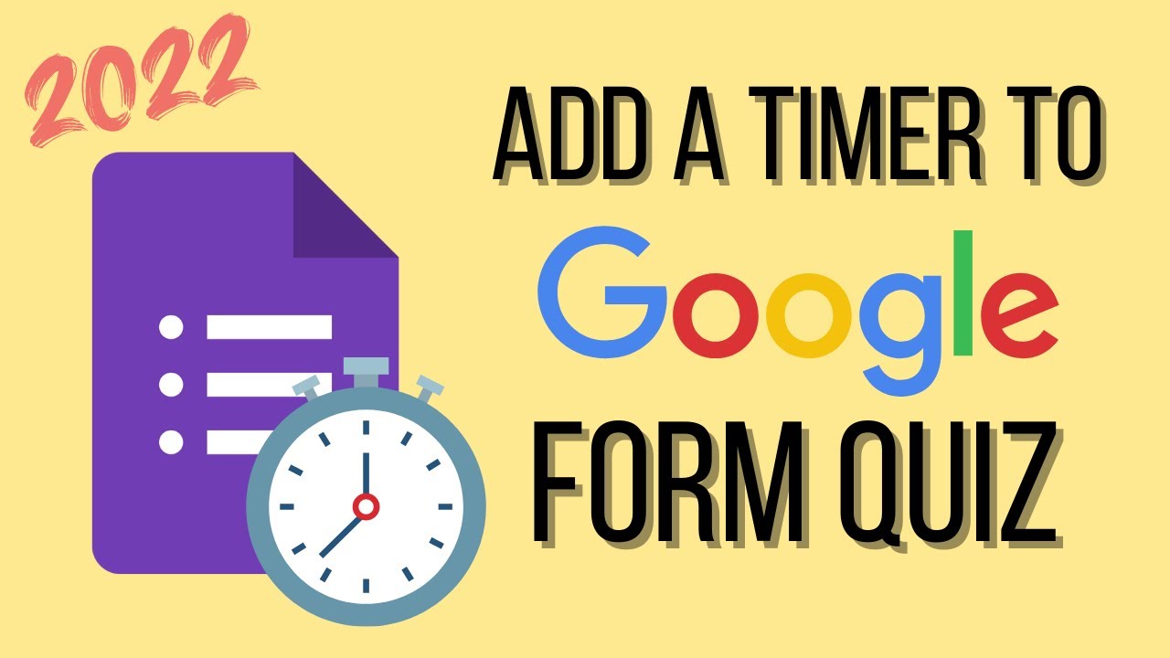 Как добавить таймер в тест Google Forms | Бесплатный и простой метод в 202 году