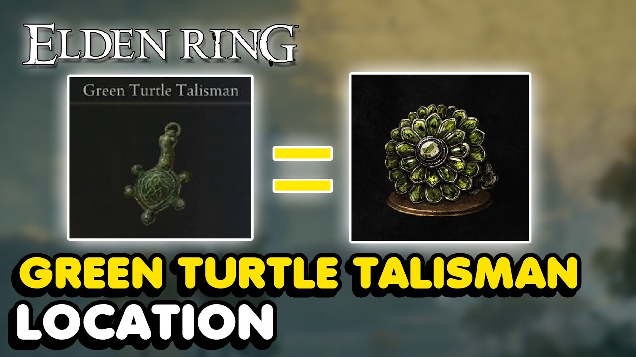 Elden Ring - Green Turtle Talisman Location (Raises Stamina Recovery Speed)