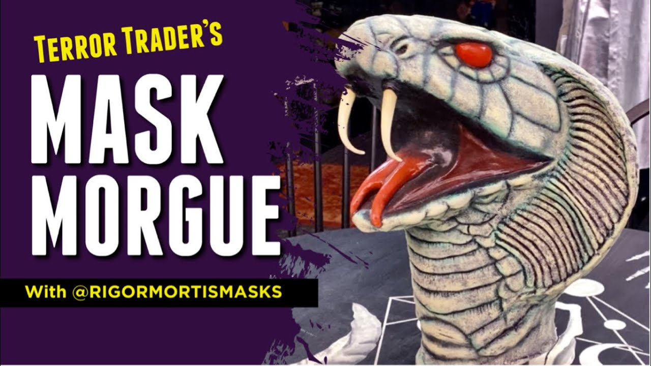 Mask Morgue: Don Post Sargoth Mask &ndash; A Glow-in-the-Dark Horror Icon!