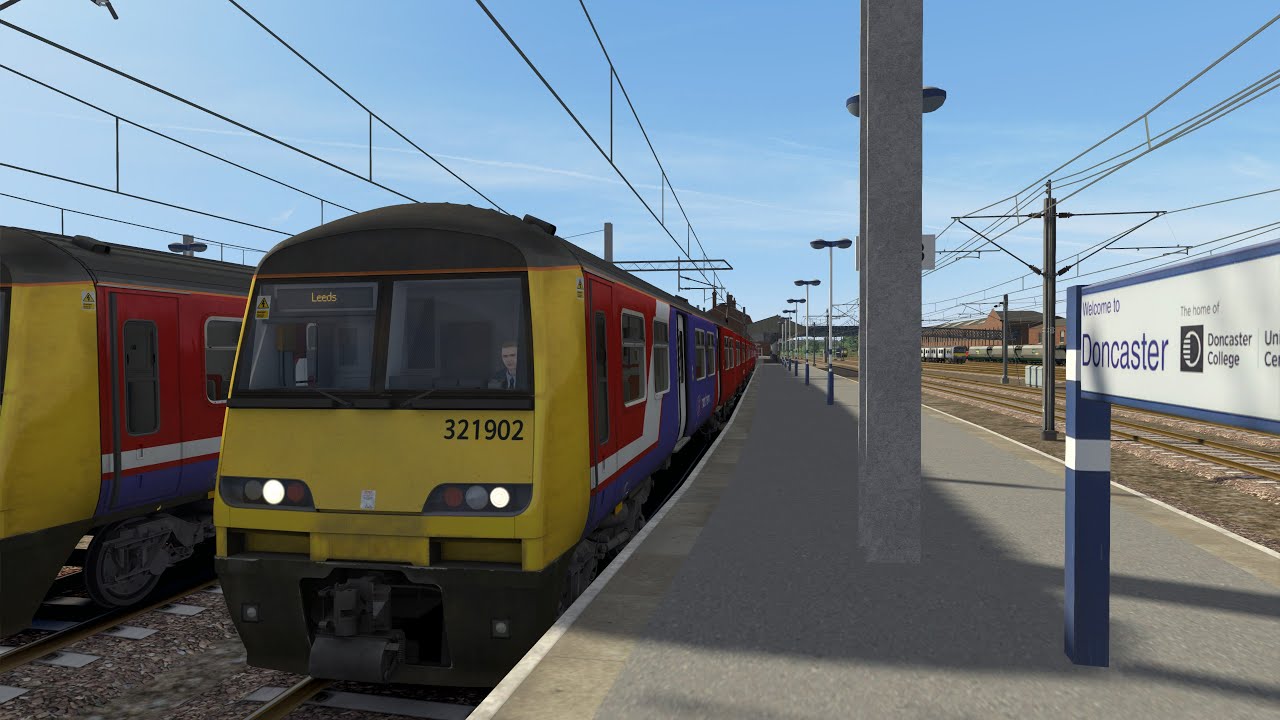 Train Simulator TS2022 ATS Leeds Lines 2B02 0826 Doncaster to Leeds AP321