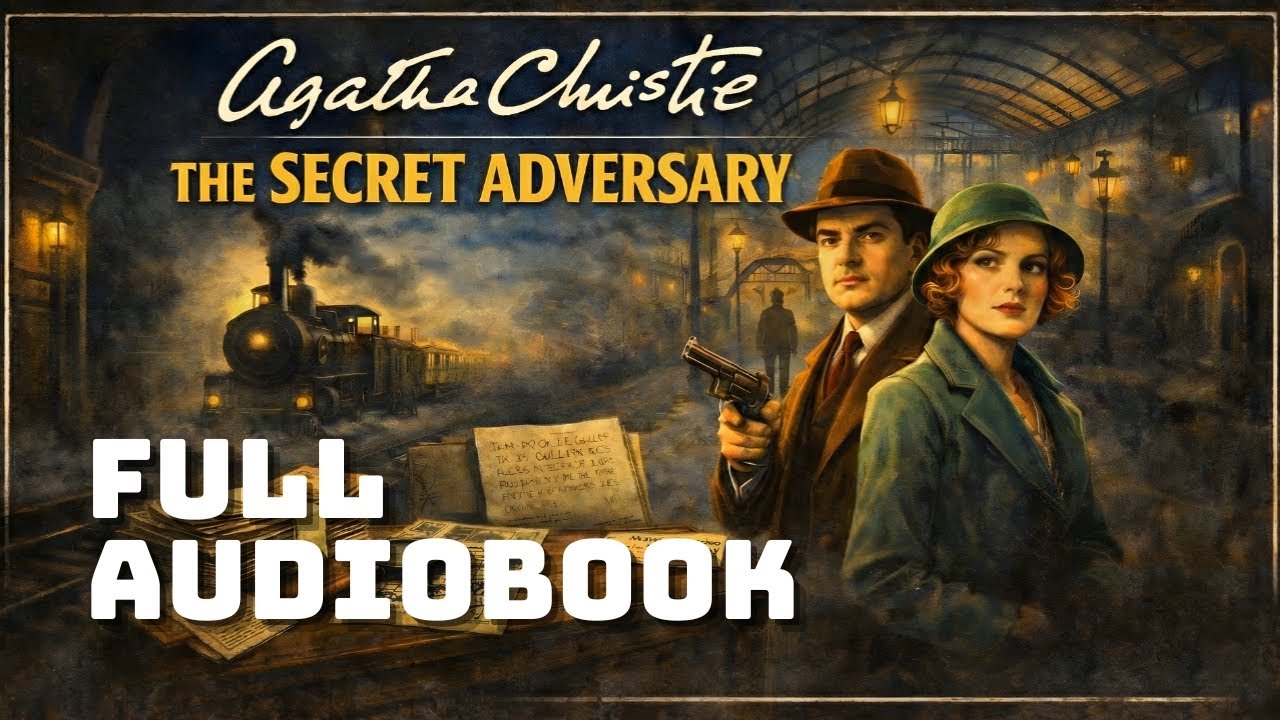 The Secret Adversary – Full Audiobook | Agatha Christie | A Golden Age Thriller | Cozy & Classic