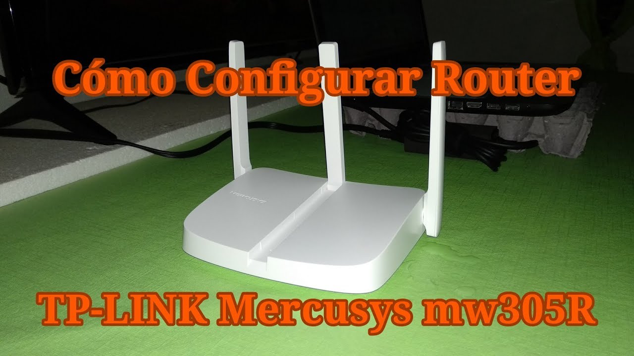 Configurar M&oacute;dem TPLINK Mercusys MW305R
