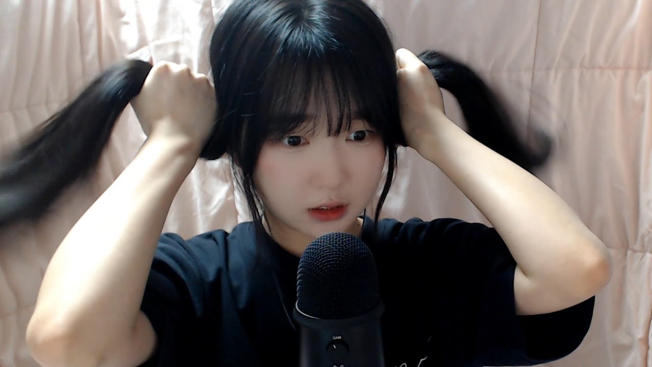 너무 더워서 미쳐버린 입소리ASMR
