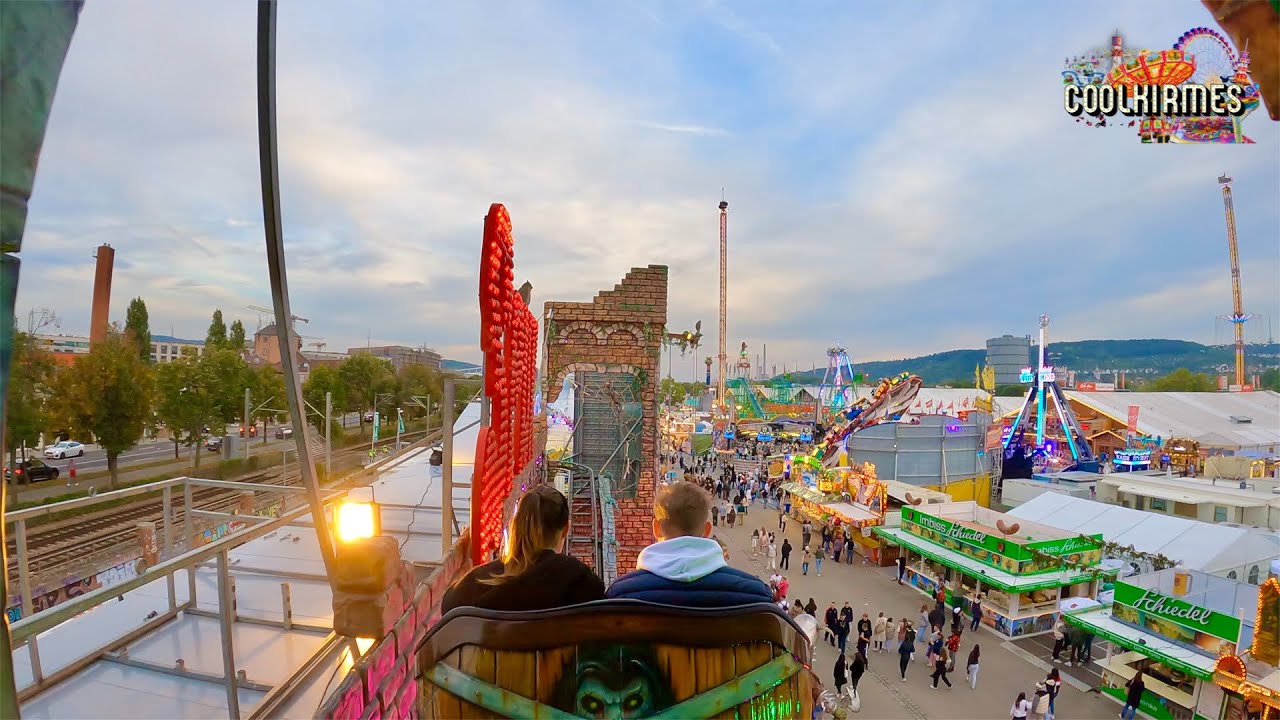 Geisterbahn Spuk - Sipkema (Onride Video) [Cannstatter Volksfest 2022] - Clip by CoolKirmes