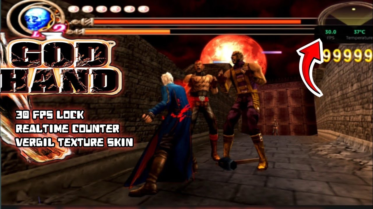 Godhand SUPERSTAR (Mod) VERGIL TEXTURE | LOCK 30 FPS | SHARED FREE CHAPTER 2 