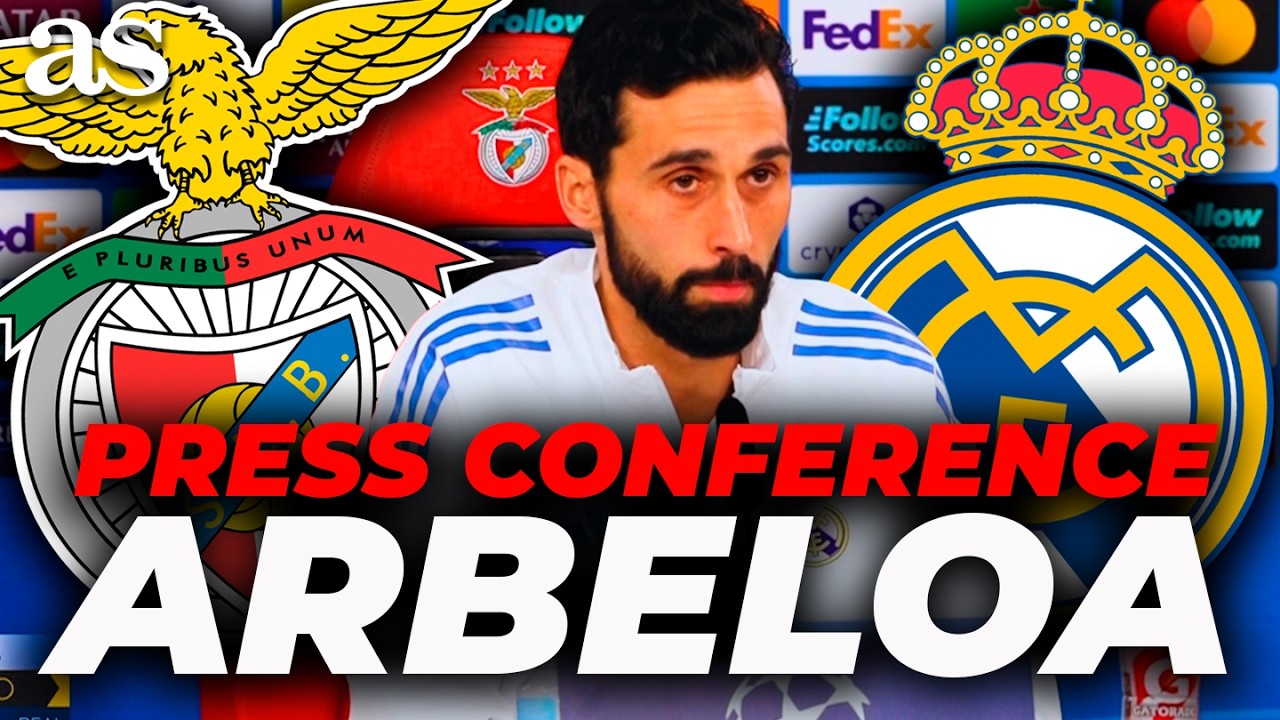ÁLVARO ARBELOA, full PRESS CONFERENCE ahead of REAL MADRID match against BENFICA