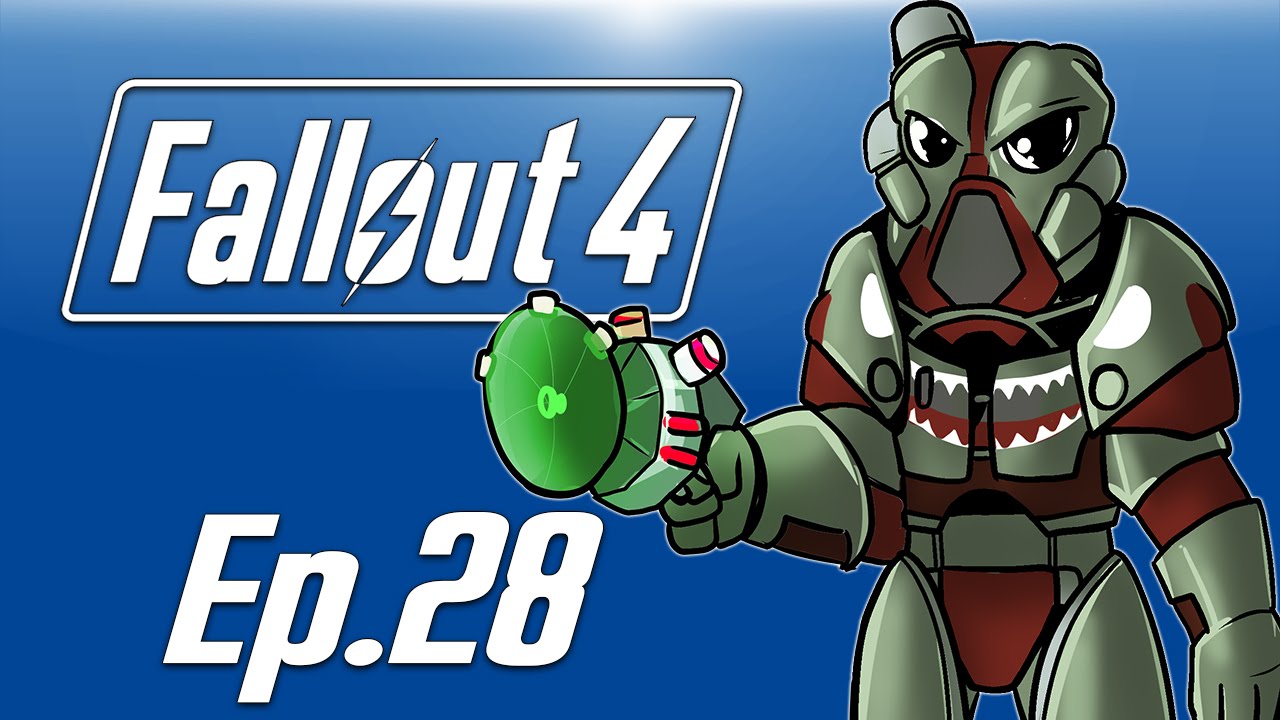 Delirious plays Fallout 4! Ep. 28 (Atom Cats Garage!) Shark Paint!