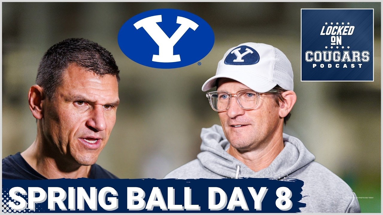 BYU Football's Spring Scrimmage Reveals MAJOR PROGRESS For Bear Bachmeier & Kelly Poppinga's Install