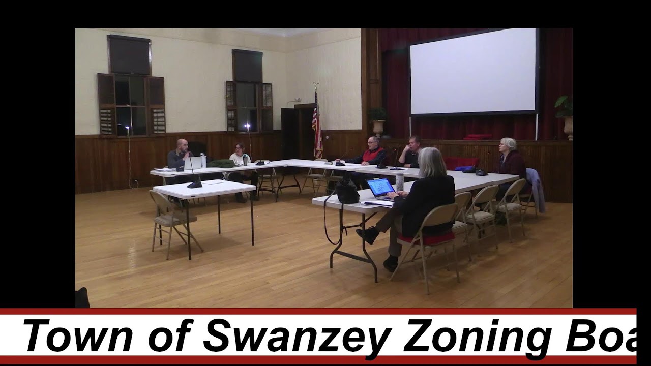 Swanzey Zoning Board of Adjustment Meeting Agenda for February 9, 2026 7:00 p.m