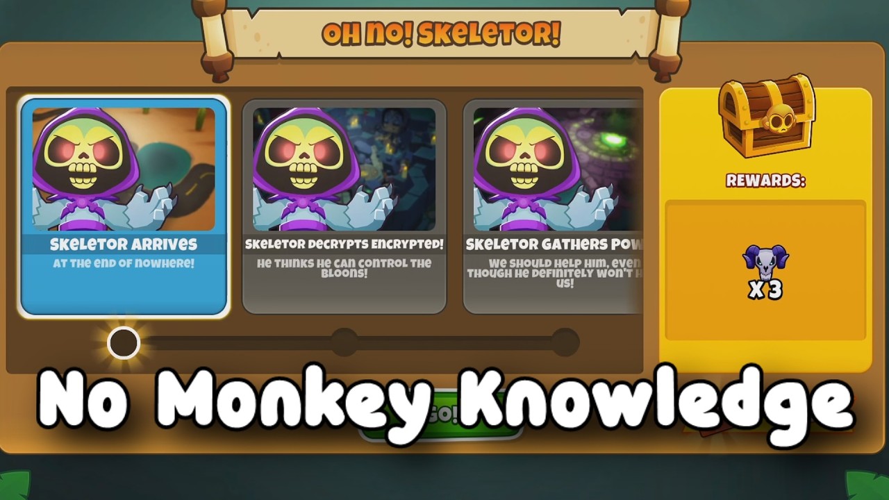 Quest Tutorial | Oh No! Skeletor! || BTD6