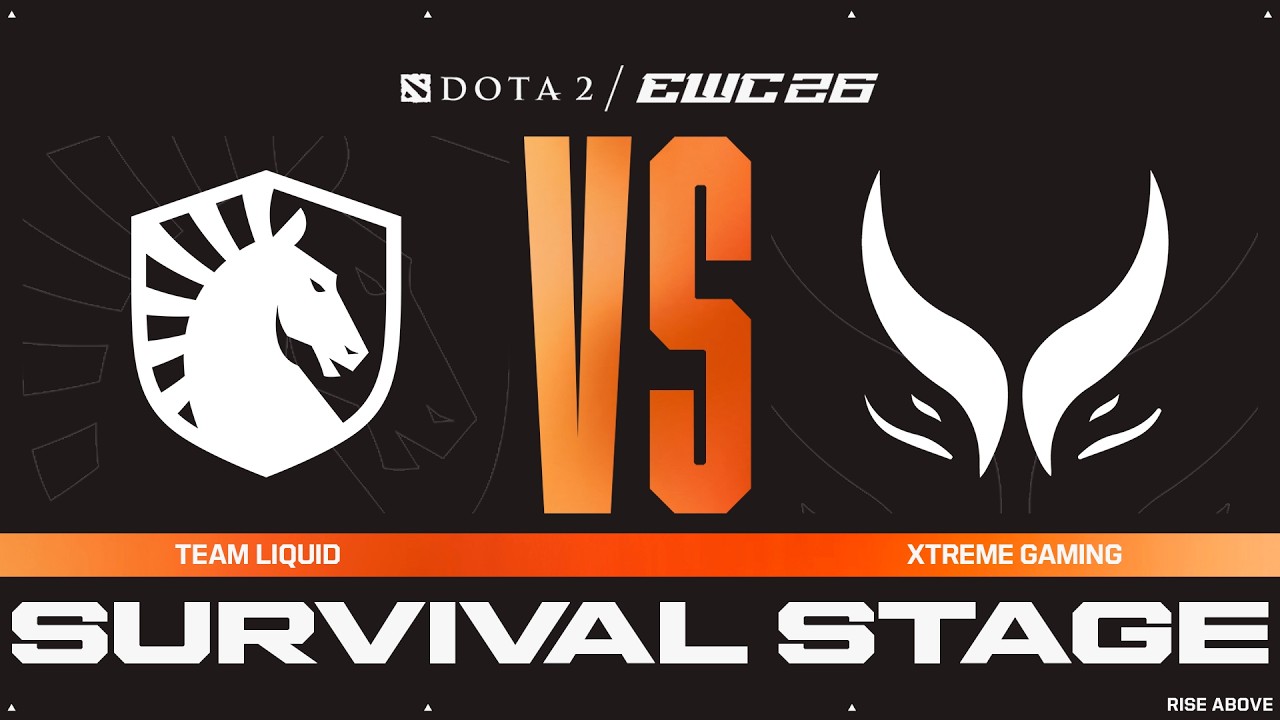 Team Liquid vs. Xtreme Gaming | Dota 2 at EWC 26 &ndash; Survival Stage - VOD