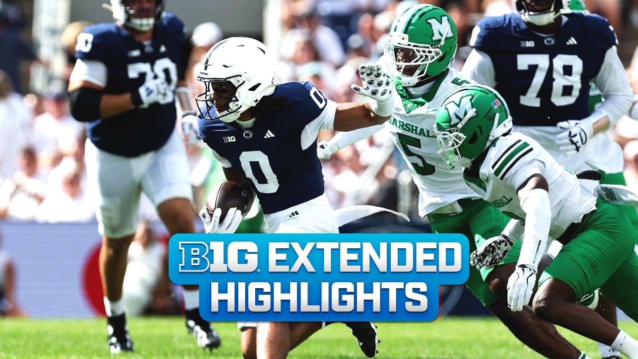 Marshall vs. Penn State | Extended Highlights | Big Ten Football | 09/05/26