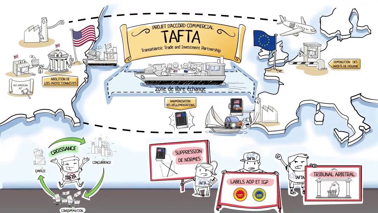 Dessine-moi l'éco : Comprendre les enjeux du TAFTA