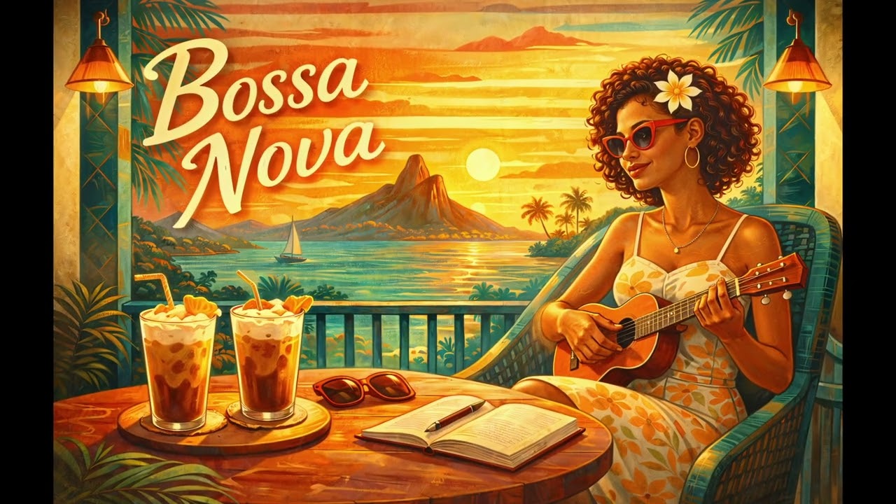 Bossa Nova Sunset 🌅 Smooth Brazilian Music by the Ocean