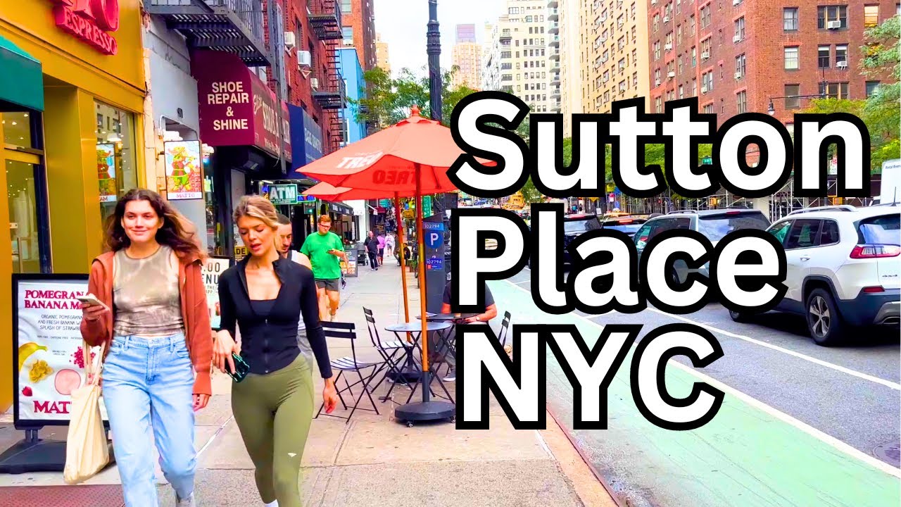 Exploring Midtown East & Sutton Place NYC Walking Tour | USA 🇺🇸